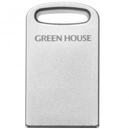 グリーンハウス GH-UF3MB16G-SV アルミボディ小型USB3.1(Gen1)メモリー 16GB シルバー