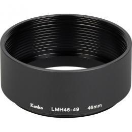 ケンコー LMH46-49 BK レンズメタルフード 46mm レンズ取付部:46mm/フード先端部:49mm