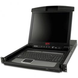 シュナイダーエレクトリック(旧APC) AP5816 17 Rack LCD Console English US with Integrated 16 Port Analog KVM Switch