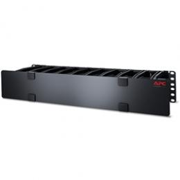 シュナイダーエレクトリック(旧APC) AR8603A Horizontal Cable Manager、2U x 6” Deep with Cable、Single-Sided with Cover