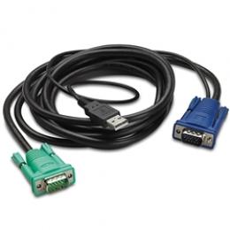 シュナイダーエレクトリック(旧APC) AP5822 INTEGRATED LCD KVM USB CABLE 3m