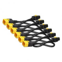 シュナイダーエレクトリック(旧APC) AP8712S Power Cord Kit (6 ea) Locking C19 to C20 0.6m