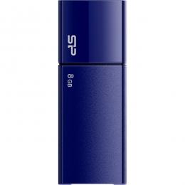 Silicon Power(シリコンパワー) SP008GBUF2U05V1D USB2.0フラッシュメモリ Ultima U05 Series 8GB ネイビー スライド式