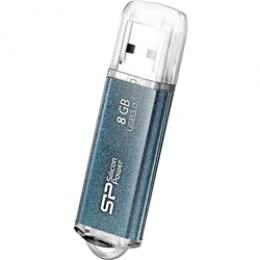 Silicon Power(シリコンパワー) SP008GBUF3M01V1B USB3.0フラッシュメモリ 8GB Marvel M01 アイシーブルー 5年保証