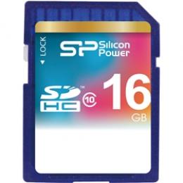 Silicon Power(シリコンパワー) SP016GBSDH010V10 SDHCメモリーカード 16GB (Class10) 　5年保証