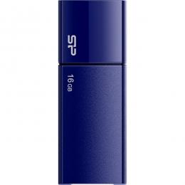 Silicon Power(シリコンパワー) SP016GBUF2U05V1D USB2.0フラッシュメモリ Ultima U05 Series 16GB ネイビー スライド式  5年保証