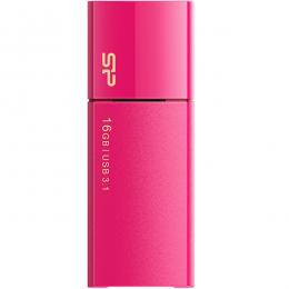 Silicon Power(シリコンパワー) SP016GBUF3B05V1H USB3.0フラッシュメモリ Blaze B05 Series 16GB ピンク スライド式 5年保証
