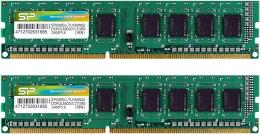 Silicon Power(シリコンパワー) SP016GLLTU160N22 【1.35V低電圧メモリ】メモリーモジュール 240pin U-DIMM DDR3L-1600(PC3L-12800) 8GB×2枚組 ブリスターパッケージ