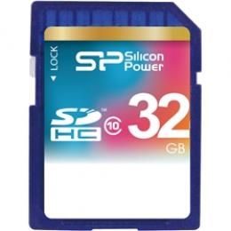 Silicon Power(シリコンパワー) SP032GBSDH010V10 SDHCメモリーカード 32GB (Class10) 　5年保証