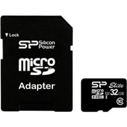 Silicon Power(シリコンパワー) SP032GBSTHBU1V10SP 【UHS-1対応】microSDHCカード 32GB Class10 5年保証