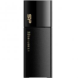 Silicon Power(シリコンパワー) SP032GBUF3B05V1K USB3.0フラッシュメモリ Blaze B05 Series 32GB ブラック スライド式　5年保証