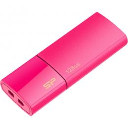 Silicon Power(シリコンパワー) SP128GBUF3B05V1H USB3.0フラッシュメモリ Blaze B05 Series 128GB ピンク スライド式