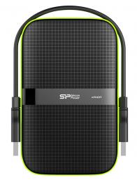 Silicon Power(シリコンパワー) SP050TBPHDA60S3K 【耐衝撃 生活防水】USB3.0/2.0対応 Armor A60 ポータブルHDD 5TB