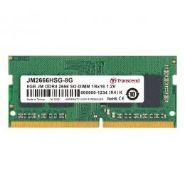 Transcend JM2666HSG-8G 8GB JM DDR4 2666 SO-DIMM 1Rx16 1Gx16 CL19 1.2V