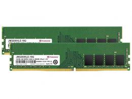 Transcend JM3200HLE-32GK 32GB KIT JM DDR4 3200 U-DIMM 1Rx8 2Gx8 CL22 1.2V