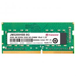 Transcend JM3200HSB-8G 8GB JM DDR4 3200 SO-DIMM 1Rx8 1Gx8 CL22 1.2V
