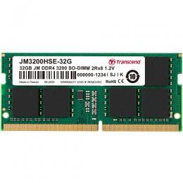 Transcend JM3200HSE-32G 32GB JM DDR4 3200 SO-DIMM 2Rx8 2Gx8 CL22 1.2V