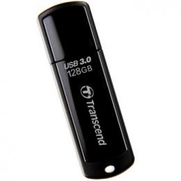 Transcend TS128GJF700 USBメモリー USB3.1(Gen1)/USB3.0対応 キャップ式 128GB ブラック