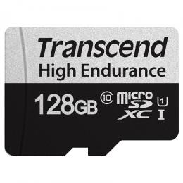 Transcend TS128GUSD350V 高耐久 microSDXC Class10 UHS-I U3 128GB (SDカード変換アダプタ付き)