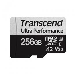 Transcend TS256GUSD340S microSDXC Class10 UHS-I U3 V30 A2 256GB (SDカード変換アダプタ付き)