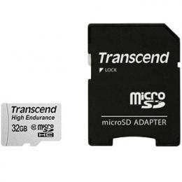 Transcend TS32GUSDHC10V 高耐久 microSDHCカード Class10 UHS-I U1 MLC搭載 32GB (SDカード変換アダプタ付き)