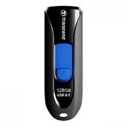Transcend TS64GJF790K USBメモリー USB3.1(Gen1)/USB3.0対応 スライド式 64GB ブラック