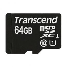 Transcend TS64GUSDU1 microSDHCカード Class10 UHS-I U1 64GB (SDカード変換アダプタ付き)