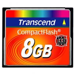 Transcend TS8GCF133 コンパクトフラッシュ 133X MLC搭載 8GB