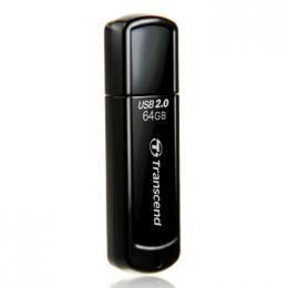 Transcend TS8GJF350 USBメモリー USB2.0 キャップ式 8GB ブラック