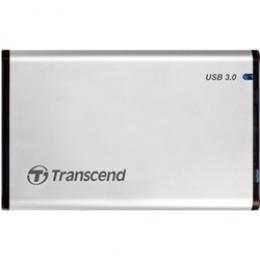 Transcend TS0GSJ25S3 0GB 2.5 SSD/HDD Enclosure Kit Aluminum housing