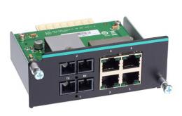 MOXA IM-6700A-2SSC4TX ファーストイーサネットモジュール シングルモード 100BaseFX 2ポート(SCコネクタ)及び10/100BaseT(X)4ポート