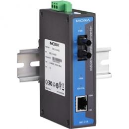 MOXA IMC-21A-M-SC 産業用10/100BaseT(X)⇒100BaseFXメディアコンバータ マルチ SC