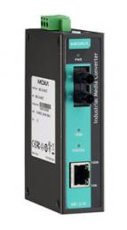 MOXA IMC-21A-M-ST-T 産業用10/100BaseT(X)⇒100BaseFXメディアコンバータ マルチ ST/Tモデル