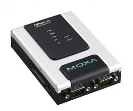 MOXA NPort 6250-M-SC-T 2ポートRS-232C/422/485⇒1 マルチモードファイバー イーサネットセキュアターミナルサーバ Tモデル