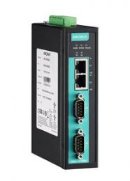 MOXA NPort IA5250AI-IEX IA用 2ポート RS-232C/422/485デバイスサーバ 2KVアイソレーション IECEx認証