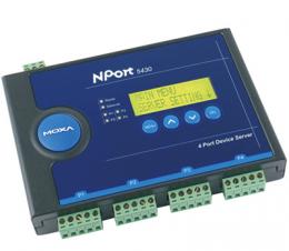 MOXA NPORT5430/JP 4ポート RS-422/485デバイスサーバ 電源アダプタ付