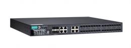 MOXA PT-7528-16MSC-8TX-4GSFP-WV IEC 61850-3認証マネージドラックマウントイーサネットスイッチ 16xマルチSC 1絶縁電源(18~72VDC)