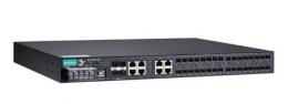 MOXA PT-7528-16MST-8TX-4GSFP-WV IEC 61850-3認証マネージドラックマウントイーサネットスイッチ 16xマルチST 1絶縁電源(18~72VDC)