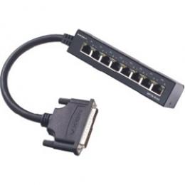 MOXA OPT8-RJ45 8ポート RS-232C接続ボックス （RJ-45 8ピン）/ボード側DB62(オス)