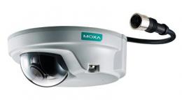 MOXA VPort P06-1MP-M12-MIC-CAM42-CT EN50155 認証 HDビデオイメージ コンパクトIPカメラ 4.2mmレンズ コンフォーマルコーティング