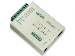 LINEEYE LA-3A2P-P LAN接続型IOユニット アナログ出力3点/ドライ接点入力2点