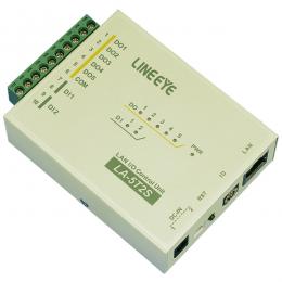 LINEEYE LA-5T2S(G) LAN接続型デジタルIOユニット オープンコレクタ5出力/フォトカプラ絶縁2入力