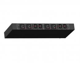 ラリタン PX3-4198JR-E2 iPDU 単相、AC200V、30A、入力：NEMA L6-30P、アウトレット：IEC60320 Locking C13(4)、IEC60320 Locking C19(4)、6.0kVA、1U（iX7コントローラー搭載）