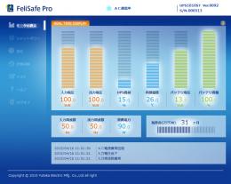 ユタカ電機 YESW-FP3AA UPS監視ソフトウェア『FeliSafe Pro』