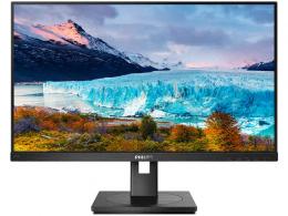 PHILIPS 272S1AE/11 液晶ディスプレイ 27型/1920×1080/DisplayPort、HDMI、DVI-D、D-Sub/ブラック/スピーカー：あり/5年間フル保証/省資源化パッケージ/昇降スタンド