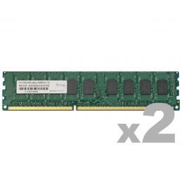 ADTEC ADS10600D-E4GW DDR3-1333 240pin UDIMM ECC 4GB×2枚