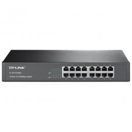TP-LINK TL-SF1016DS 16ポート 10/100Mbps デスクトップ/ラックマウント スイッチングハブ