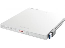 BUFFALO BRXL-PTV6U3-WHB USB3.2(Gen1)対応 ポータブルBDドライブ 書込ソフト添付 ホワイト