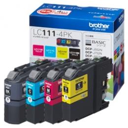 brother LC111-4PK インクカートリッジ お徳用4色パック