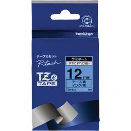 brother TZe-531 【ブラザー純正】ピータッチ ラミネートテープ TZe-531 幅12mm (黒文字/青)